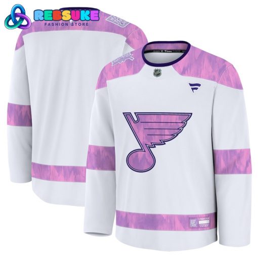 St. Louis Blues 2024 Hockey Fights Cancer Jersey