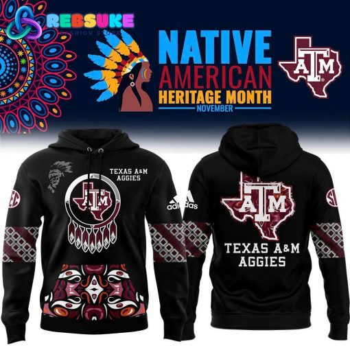 Texas A&M Aggies Native Heritage Hoodie Celebrate November