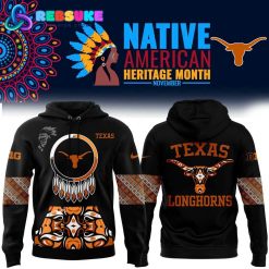 Texas Longhorns Native Heritage Hoodie Celebrate November