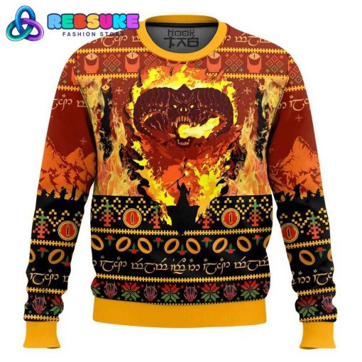 The Balrog Lord of the Ring Ugly Sweater