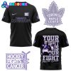 Edmonton Oilers Your Fight Is Our Fight Purple Shirt