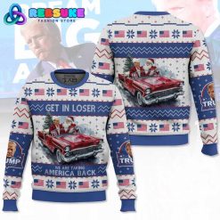 Trump We Are Taking America Back Christmas Ugly Sweater