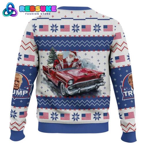 Trump We Are Taking America Back Christmas Ugly Sweater