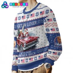 Trump We Are Taking America Back Christmas Ugly Sweater