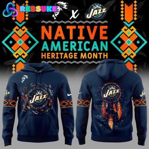 Utah Jazz Native American Heritage Month Nike Hoodie Set