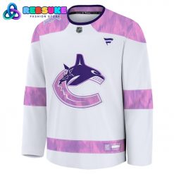 Vancouver Canucks 2024 Hockey Fights Cancer Jersey