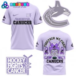 Vancouver Canucks Together We Fight Purple Shirt