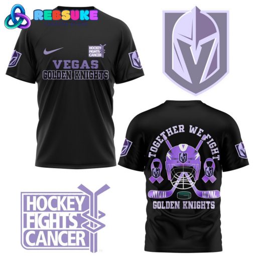 Vegas Golden Knights Together We Fight Black Shirt