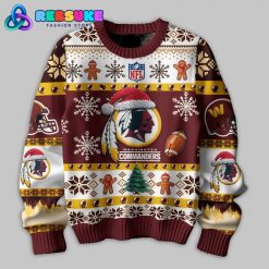 Washington Commanders NFL 2024 Ugly Christmas Sweater