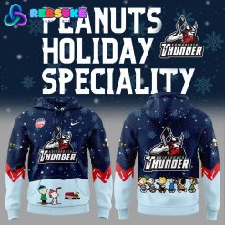 Adirondack Thunder Peanuts and Snoopy Night Hoodie Set