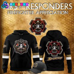 Anaheim Ducks x 2024 Firefighter Appreciation Night Hoodie