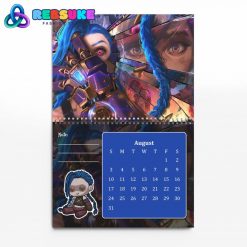 Arcane TV Series New Year 2025 Wall Hanging Calendar