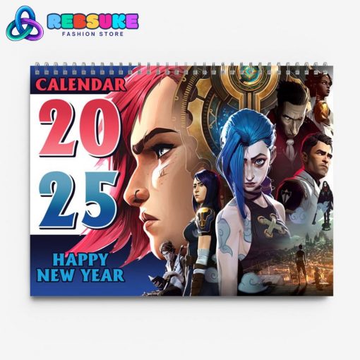 Arcane TV Series New Year 2025 Wall Hanging Calendar