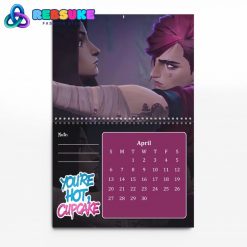 Arcane TV Series New Year 2025 Wall Hanging Calendar