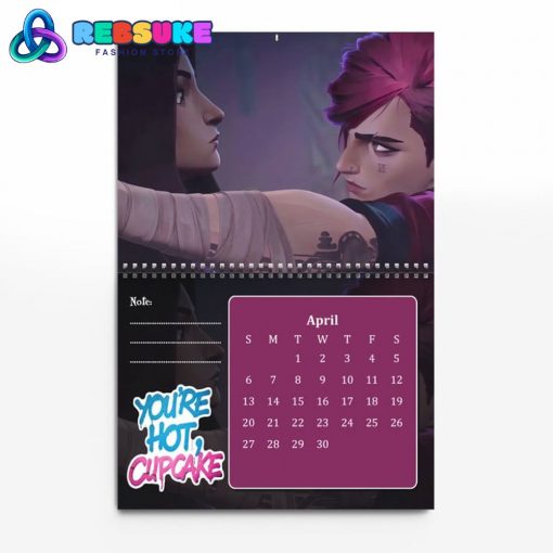 Arcane TV Series New Year 2025 Wall Hanging Calendar