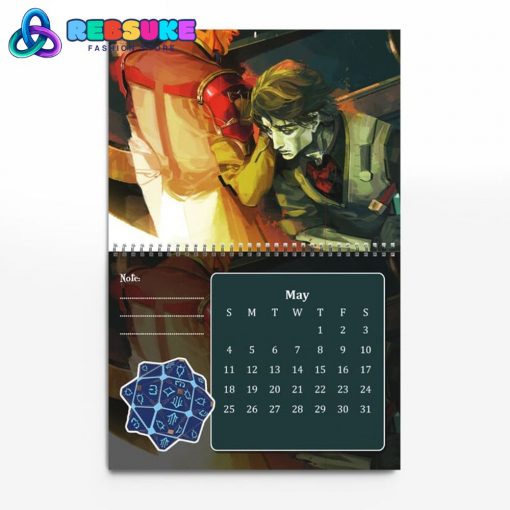 Arcane TV Series New Year 2025 Wall Hanging Calendar