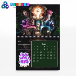 Arcane TV Series New Year 2025 Wall Hanging Calendar