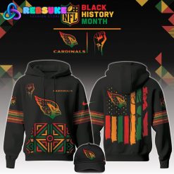 Arizona Cardinals NFL Black History Month Hoodie Set