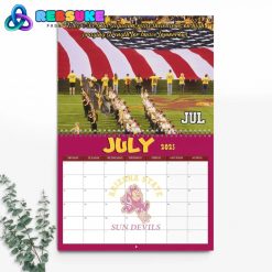 Arizona State Football 2025 Wall Hanging Calendar