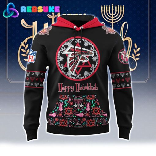 Atlanta Falcons NFL Hanukkah Holiday Hoodie