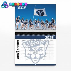 BYU Cougars Football 2025 Wall Hanging Calendar