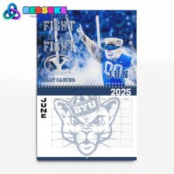 BYU Cougars Football 2025 Wall Hanging Calendar