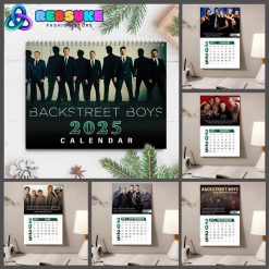 Backstreet Boys New Year 2025 Wall Hanging Calendar