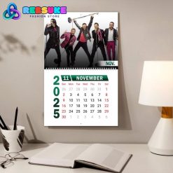 Backstreet Boys New Year 2025 Wall Hanging Calendar