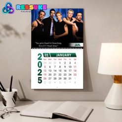 Backstreet Boys New Year 2025 Wall Hanging Calendar