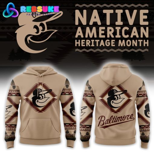 Baltimore Orioles x Native American Heritage Hoodie