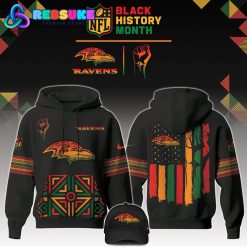 Baltimore Ravens NFL Black History Month Hoodie Set