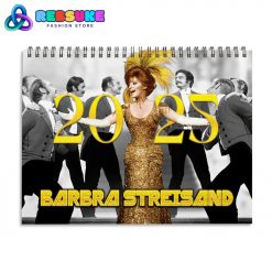 Barbra Streisand New Year 2025 Wall Hanging Calendar