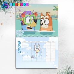 Bluey New Year 2025 Wall Hanging Calendar