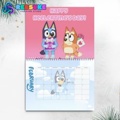 Bluey New Year 2025 Wall Hanging Calendar