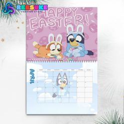 Bluey New Year 2025 Wall Hanging Calendar