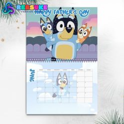 Bluey New Year 2025 Wall Hanging Calendar