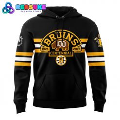 Boston Bruins x 100th Birthday Throwback Style Hoodie