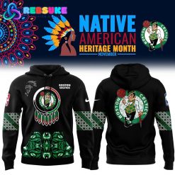 Boston Celtics NBA 2024 Native American Heritage Month Hoodie