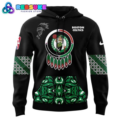 Boston Celtics NBA 2024 Native American Heritage Month Hoodie