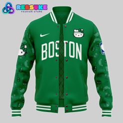 Boston Celtics x Hello Kitty Night 2024 Baseball Jacket