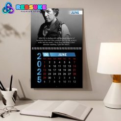 Bruce Springsteen The Boss 2025 Wall Hanging Calendar