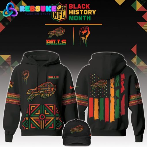 Buffalo Bills NFL Black History Month Hoodie Set