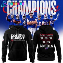 Buffalo Bills Nike 2024 AFC East Division Champions Black Hoodie