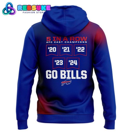 Buffalo Bills Nike Five-Straight AFC East Division Champion Hoodie