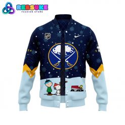 Buffalo Sabres Peanuts and Snoopy Night Baseball Jacket