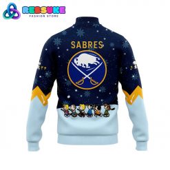 Buffalo Sabres Peanuts and Snoopy Night Baseball Jacket