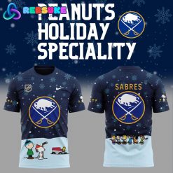 Buffalo Sabres Peanuts and Snoopy Night Shirt