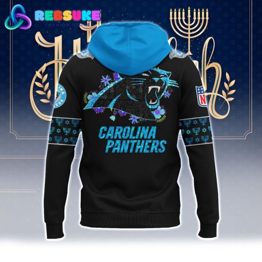 Carolina Panthers NFL Hanukkah Holiday Hoodie