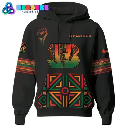 Cincinnati Bengals NFL Black History Month Hoodie Set