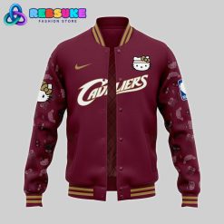 Cleveland Cavaliers x Hello Kitty Night 2024 Baseball Jacket